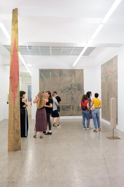 Maria Legat: Wider Und - Eröffnung (Galerie3 Wien, 05.06.2025) Foto: eSeL.at - Joanna Pianka