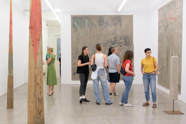 Maria Legat: Wider Und - Eröffnung (Galerie3 Wien, 05.06.2025) Foto: eSeL.at - Joanna Pianka