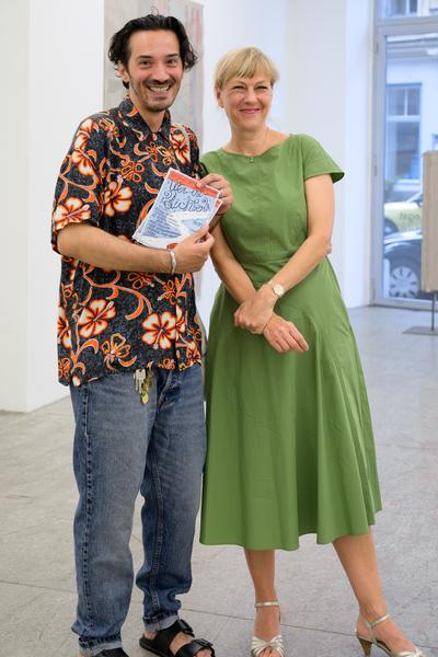 Maria Legat: Wider Und - Eröffnung (Galerie3 Wien, 05.06.2025) Foto: eSeL.at - Joanna Pianka