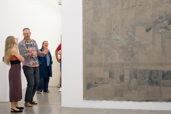 Maria Legat: Wider Und - Eröffnung (Galerie3 Wien, 05.06.2025) Foto: eSeL.at - Joanna Pianka