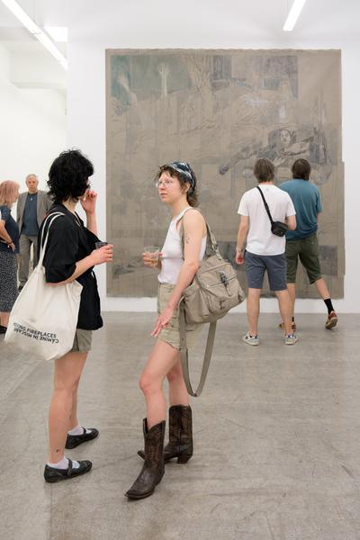 Maria Legat: Wider Und - Eröffnung (Galerie3 Wien, 05.06.2025) Foto: eSeL.at - Joanna Pianka