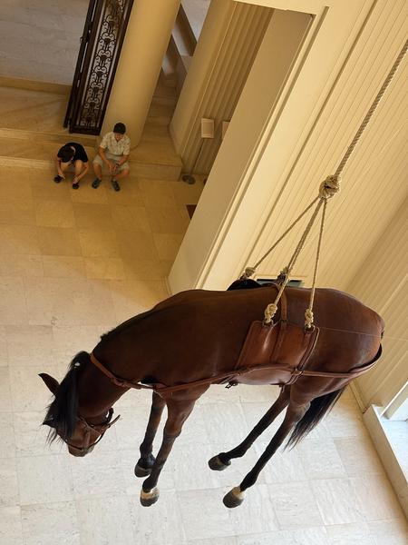 Maurizio Cattelan "Sussurro" (Casa de Serralves, Porto, 4.7.2025 - 11.1.2026) Foto: eSeL.at - Lorenz Seidler