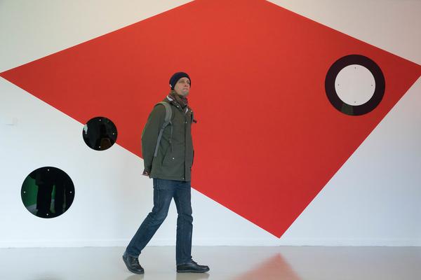 Kunstraum Weikendorf: Gerwald Rockenschaub flamboyant / so (minimal edit)
(7.10.2017, Eröffnung - Kunst im öffentlichen Raum Niederösterreich) Foto: eSeL.at - Lorenz Seidler