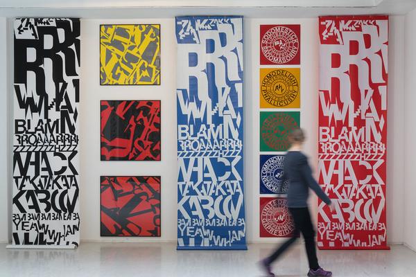 curated by_vienna: Georg Kargl Fine Arts. KRIWET - curated by_Gregor Jansen (15.9. - 14.10.2017) Foto: eSeL.at - Lorenz Seidler