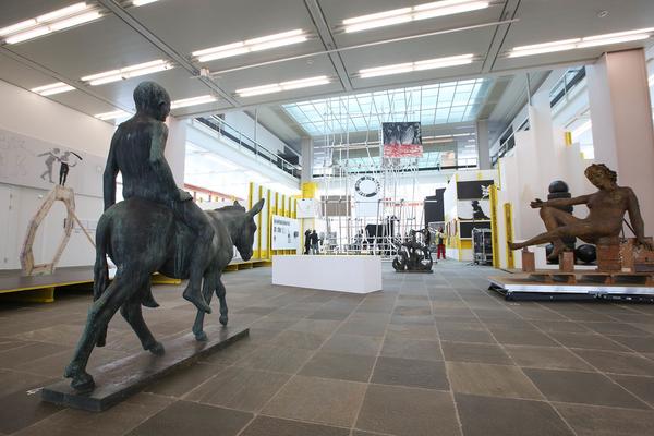 21er Haus: Franz Graf - Siehe was dich sieht (29.1. - 25.5.2014, Pressekonferenz) Foto: eSeL.at | Lorenz Seidler