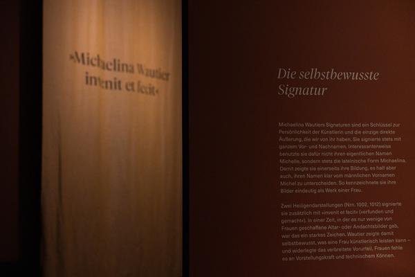 Michaelina Wautier, Malerin (Kunsthistorisches Museum, 30.9.2025 - 22.2.2026) Foto: eSeL.at - Lorenz Seidler