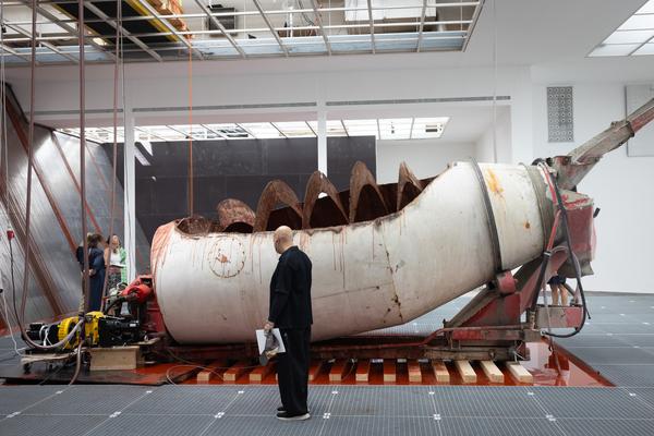 Mire Lee "The Heart of My Machine is Golden Lead" (Secession, 26.6. - 30.8.2026) Foto: eSeL.at - Lorenz Seidler