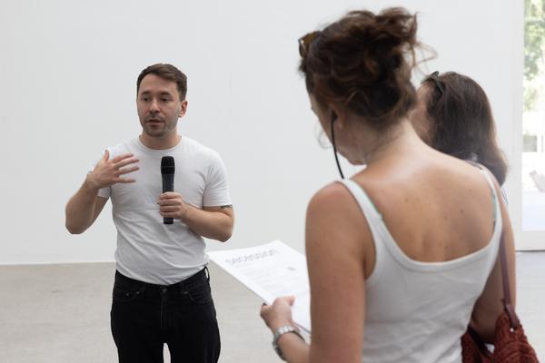 Mire Lee "The Heart of My Machine is Golden Lead" (Secession, 26.6. - 30.8.2026) Foto: eSeL.at - Lorenz Seidler