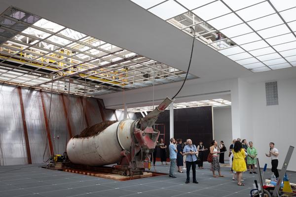 Mire Lee "The Heart of My Machine is Golden Lead" (Secession, 26.6. - 30.8.2026) Foto: eSeL.at - Lorenz Seidler