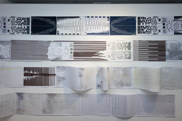 Wien Modern 2025: MMM  &quot;WAS___&quot; Partiturmeter 1-66 (Ve.Sch, 6.11. - 13.11.2025) Foto: eSeL.at - Lorenz Seidler