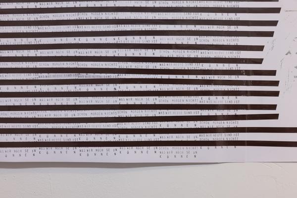 Wien Modern 2025: MMM  &quot;WAS___&quot; Partiturmeter 1-66 (Ve.Sch, 6.11. - 13.11.2025) Foto: eSeL.at - Lorenz Seidler