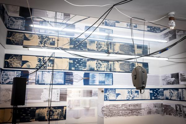 Wien Modern 2025: MMM  &quot;WAS___&quot; Partiturmeter 1-66 (Ve.Sch, 6.11. - 13.11.2025) Foto: eSeL.at - Lorenz Seidler