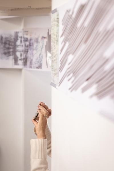 Wien Modern 2025: MMM  &quot;WAS___&quot; Partiturmeter 1-66 (Ve.Sch, 6.11. - 13.11.2025) Foto: eSeL.at - Lorenz Seidler