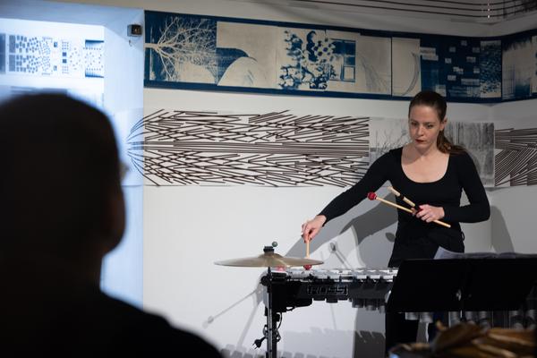 Wien Modern 2025: MMM  &quot;WAS___&quot; Partiturmeter 1-66 (Ve.Sch, 6.11. - 13.11.2025) Foto: eSeL.at - Lorenz Seidler