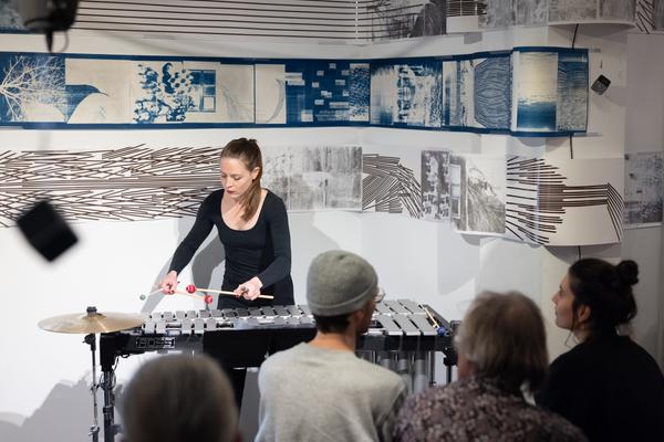 Wien Modern 2025: MMM  &quot;WAS___&quot; Partiturmeter 1-66 (Ve.Sch, 6.11. - 13.11.2025) Foto: eSeL.at - Lorenz Seidler