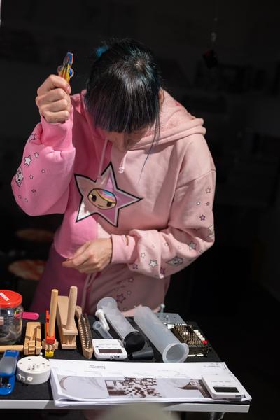 Wien Modern 2025: MMM  &quot;WAS___&quot; Partiturmeter 1-66 (Ve.Sch, 6.11. - 13.11.2025) Foto: eSeL.at - Lorenz Seidler