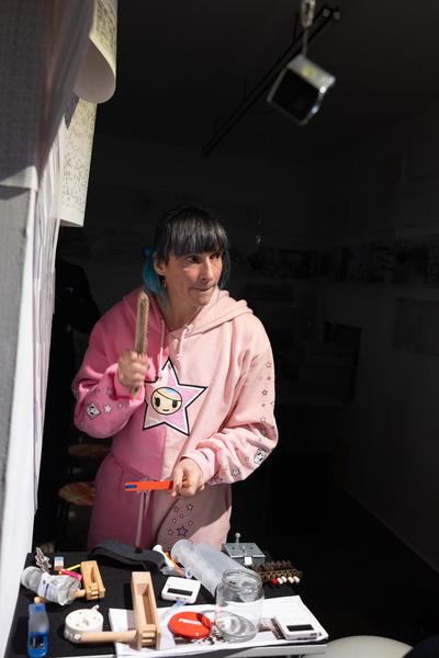 Wien Modern 2025: MMM  &quot;WAS___&quot; Partiturmeter 1-66 (Ve.Sch, 6.11. - 13.11.2025) Foto: eSeL.at - Lorenz Seidler