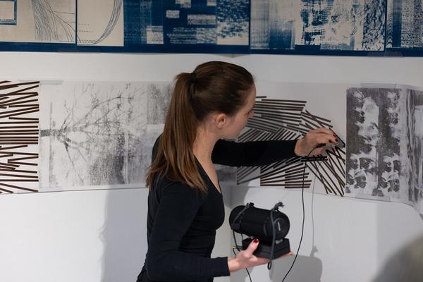 Wien Modern 2025: MMM  &quot;WAS___&quot; Partiturmeter 1-66 (Ve.Sch, 6.11. - 13.11.2025) Foto: eSeL.at - Lorenz Seidler