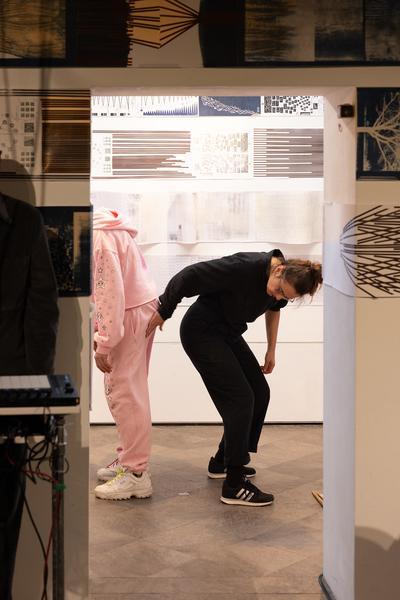 Wien Modern 2025: MMM  &quot;WAS___&quot; Partiturmeter 1-66 (Ve.Sch, 6.11. - 13.11.2025) Foto: eSeL.at - Lorenz Seidler