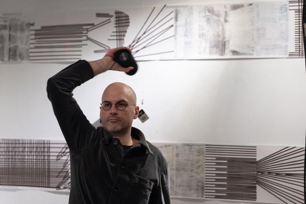 Wien Modern 2025: MMM  &quot;WAS___&quot; Partiturmeter 1-66 (Ve.Sch, 6.11. - 13.11.2025) Foto: eSeL.at - Lorenz Seidler