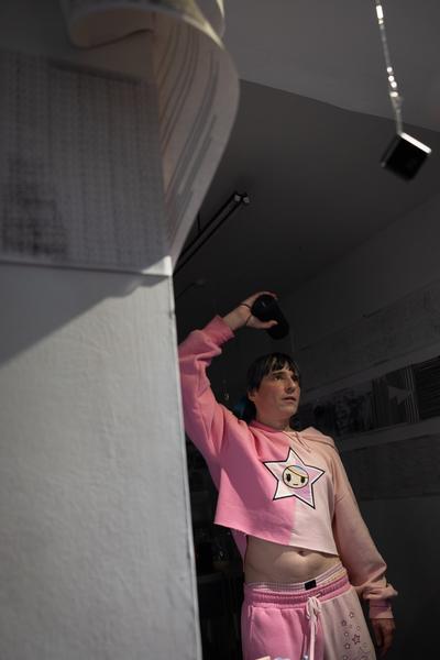 Wien Modern 2025: MMM  &quot;WAS___&quot; Partiturmeter 1-66 (Ve.Sch, 6.11. - 13.11.2025) Foto: eSeL.at - Lorenz Seidler