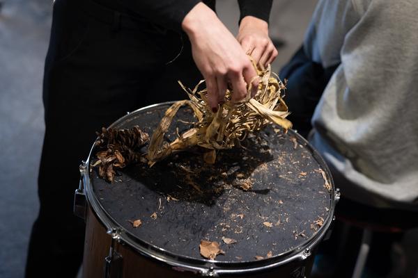 Wien Modern 2025: MMM  &quot;WAS___&quot; Partiturmeter 1-66 (Ve.Sch, 6.11. - 13.11.2025) Foto: eSeL.at - Lorenz Seidler