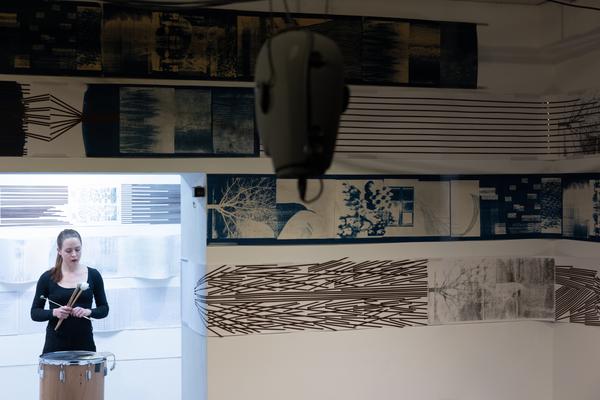 Wien Modern 2025: MMM  &quot;WAS___&quot; Partiturmeter 1-66 (Ve.Sch, 6.11. - 13.11.2025) Foto: eSeL.at - Lorenz Seidler