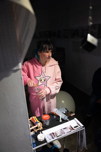 Wien Modern 2025: MMM  &quot;WAS___&quot; Partiturmeter 1-66 (Ve.Sch, 6.11. - 13.11.2025) Foto: eSeL.at - Lorenz Seidler