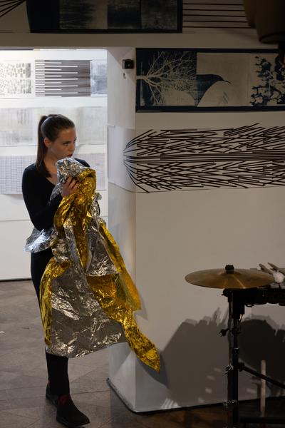 Wien Modern 2025: MMM  &quot;WAS___&quot; Partiturmeter 1-66 (Ve.Sch, 6.11. - 13.11.2025) Foto: eSeL.at - Lorenz Seidler