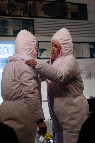 Wien Modern 2025: MMM  &quot;WAS___&quot; Partiturmeter 1-66 (Ve.Sch, 6.11. - 13.11.2025) Foto: eSeL.at - Lorenz Seidler