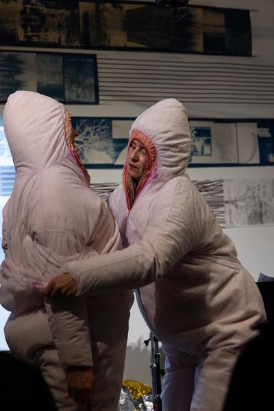 Wien Modern 2025: MMM  &quot;WAS___&quot; Partiturmeter 1-66 (Ve.Sch, 6.11. - 13.11.2025) Foto: eSeL.at - Lorenz Seidler