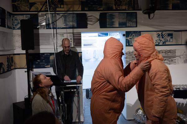 Wien Modern 2025: MMM  &quot;WAS___&quot; Partiturmeter 1-66 (Ve.Sch, 6.11. - 13.11.2025) Foto: eSeL.at - Lorenz Seidler