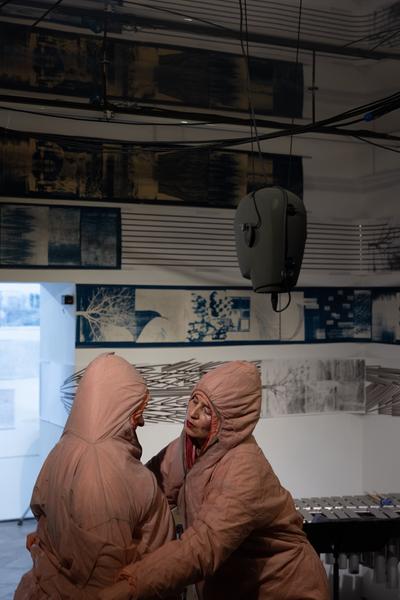 Wien Modern 2025: MMM  &quot;WAS___&quot; Partiturmeter 1-66 (Ve.Sch, 6.11. - 13.11.2025) Foto: eSeL.at - Lorenz Seidler