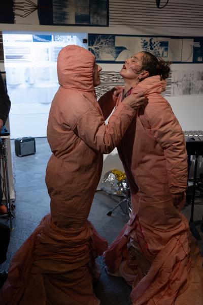 Wien Modern 2025: MMM  &quot;WAS___&quot; Partiturmeter 1-66 (Ve.Sch, 6.11. - 13.11.2025) Foto: eSeL.at - Lorenz Seidler