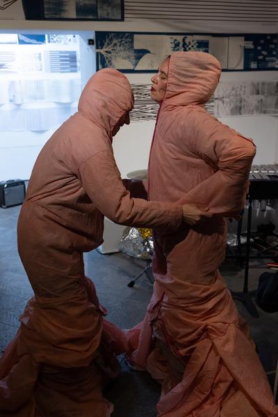 Wien Modern 2025: MMM  &quot;WAS___&quot; Partiturmeter 1-66 (Ve.Sch, 6.11. - 13.11.2025) Foto: eSeL.at - Lorenz Seidler