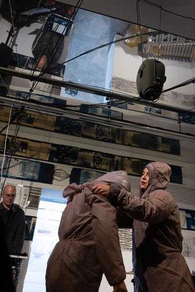 Wien Modern 2025: MMM  &quot;WAS___&quot; Partiturmeter 1-66 (Ve.Sch, 6.11. - 13.11.2025) Foto: eSeL.at - Lorenz Seidler