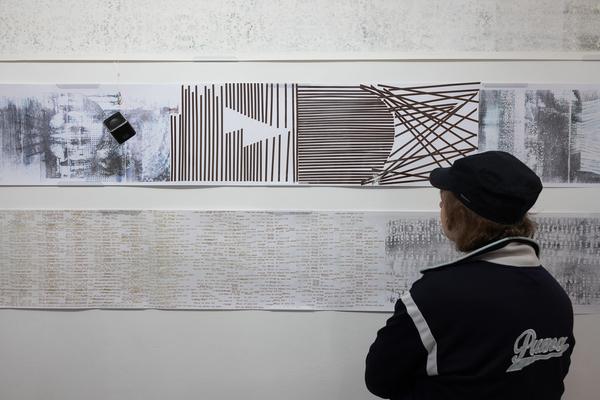 Wien Modern 2025: MMM  &quot;WAS___&quot; Partiturmeter 1-66 (Ve.Sch, 6.11. - 13.11.2025) Foto: eSeL.at - Lorenz Seidler