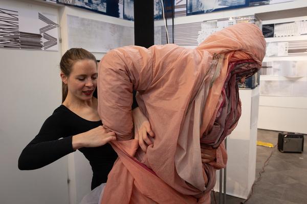 Wien Modern 2025: MMM  &quot;WAS___&quot; Partiturmeter 1-66 (Ve.Sch, 6.11. - 13.11.2025) Foto: eSeL.at - Lorenz Seidler