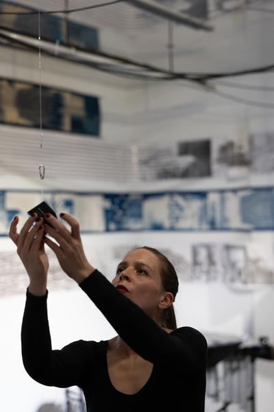 Wien Modern 2025: MMM  "WAS___" Partiturmeter 1-66 (Ve.Sch, 6.11. - 13.11.2025) Foto: eSeL.at - Lorenz Seidler