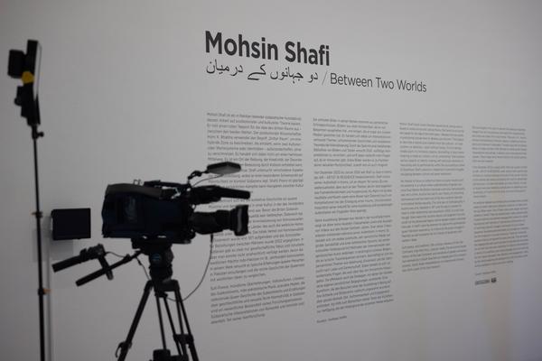 Mohsin Shafi &quot;Between Two Worlds&quot; (Kunsthalle Krems, 22.11.2025 – 06.04.2026) Foto: eSeL.at - Lorenz Seidler
