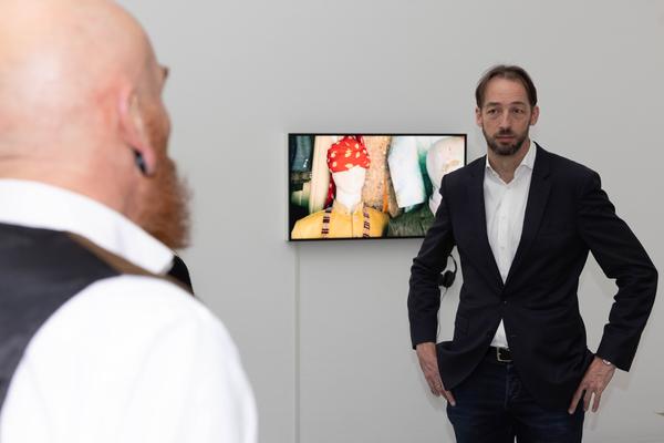 Mohsin Shafi &quot;Between Two Worlds&quot; (Kunsthalle Krems, 22.11.2025 – 06.04.2026) Foto: eSeL.at - Lorenz Seidler