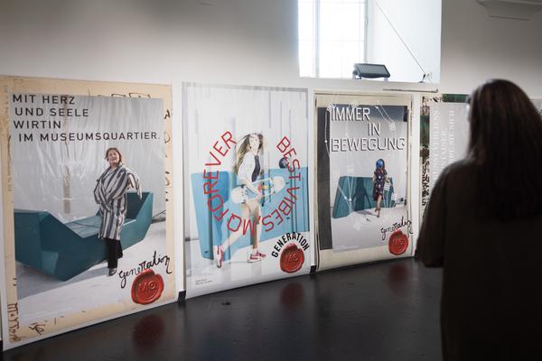 "Generation MQ" Jubiläumskampagne von Elfie Semotan x Beda Achermann (Eröffnung Ovalhalle, 24.4.- 26.4.2026) Foto: eSeL.at - Lorenz Seidler