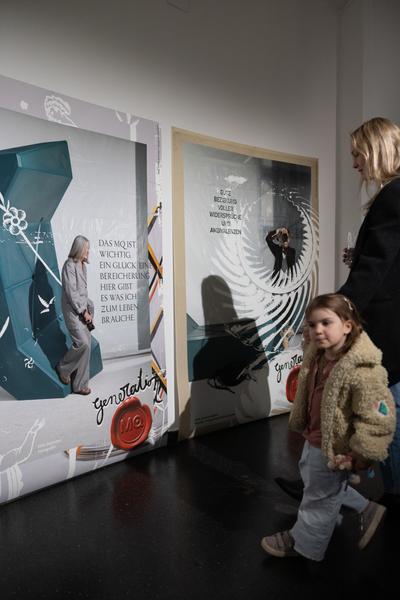 "Generation MQ" Jubiläumskampagne von Elfie Semotan x Beda Achermann (Eröffnung Ovalhalle, 24.4.- 26.4.2026) Foto: eSeL.at - Lorenz Seidler