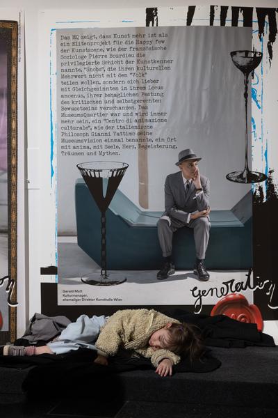 "Generation MQ" Jubiläumskampagne von Elfie Semotan x Beda Achermann (Eröffnung Ovalhalle, 24.4.- 26.4.2026) Foto: eSeL.at - Lorenz Seidler