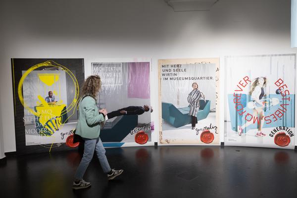 "Generation MQ" Jubiläumskampagne von Elfie Semotan x Beda Achermann (Eröffnung Ovalhalle, 24.4.- 26.4.2026) Foto: eSeL.at - Lorenz Seidler