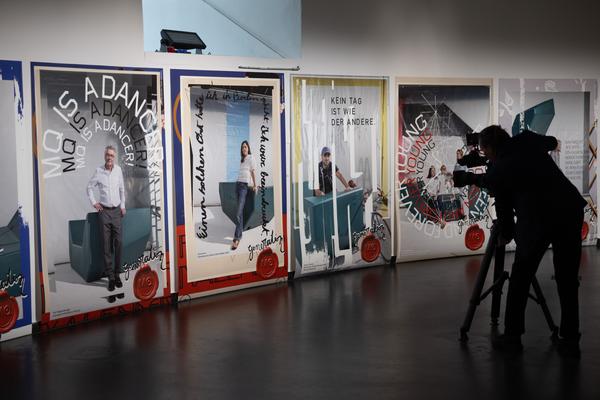 "Generation MQ" Jubiläumskampagne von Elfie Semotan x Beda Achermann (Eröffnung Ovalhalle, 24.4.- 26.4.2026) Foto: eSeL.at - Lorenz Seidler