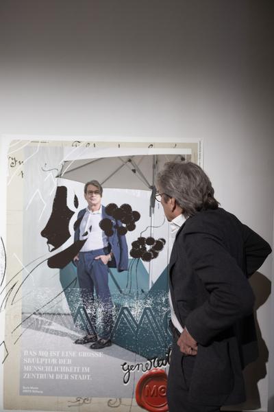 "Generation MQ" Jubiläumskampagne von Elfie Semotan x Beda Achermann (Eröffnung Ovalhalle, 24.4.- 26.4.2026) Foto: eSeL.at - Lorenz Seidler