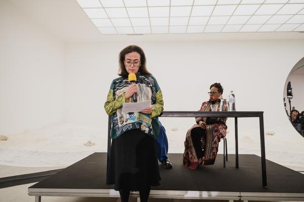 Eröffnung:  Ndidi Dike / Marianna Simnett / Reba Maybury  (Secession, 5.3.2026) Foto: eSeL.at  - Natascha Unkart