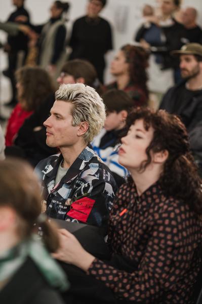 Eröffnung:  Ndidi Dike / Marianna Simnett / Reba Maybury  (Secession, 5.3.2026) Foto: eSeL.at  - Natascha Unkart