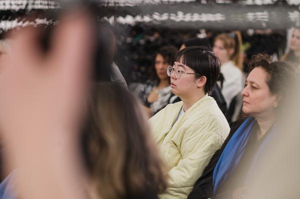 Eröffnung:  Ndidi Dike / Marianna Simnett / Reba Maybury  (Secession, 5.3.2026) Foto: eSeL.at  - Natascha Unkart